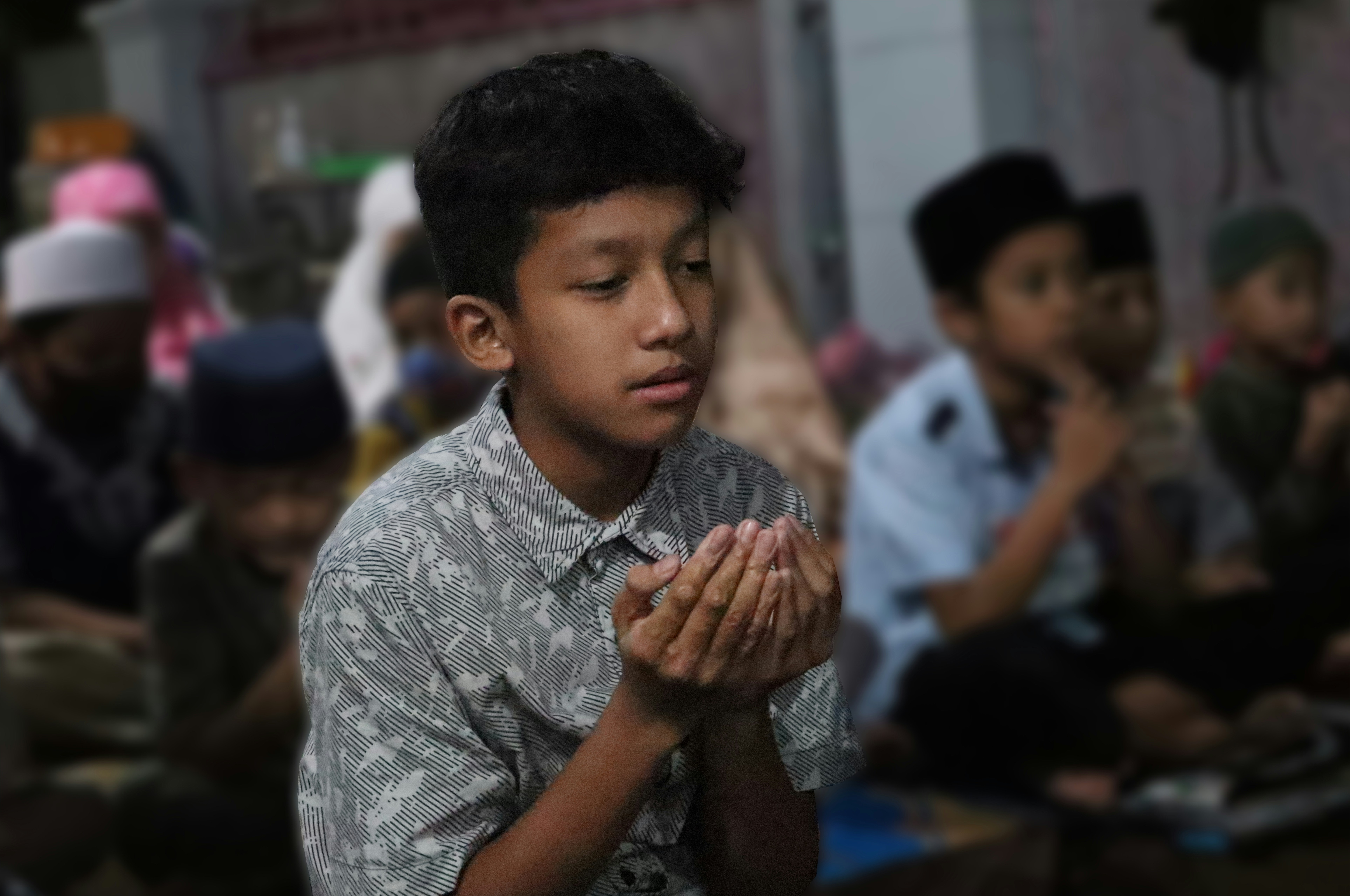 Child praying