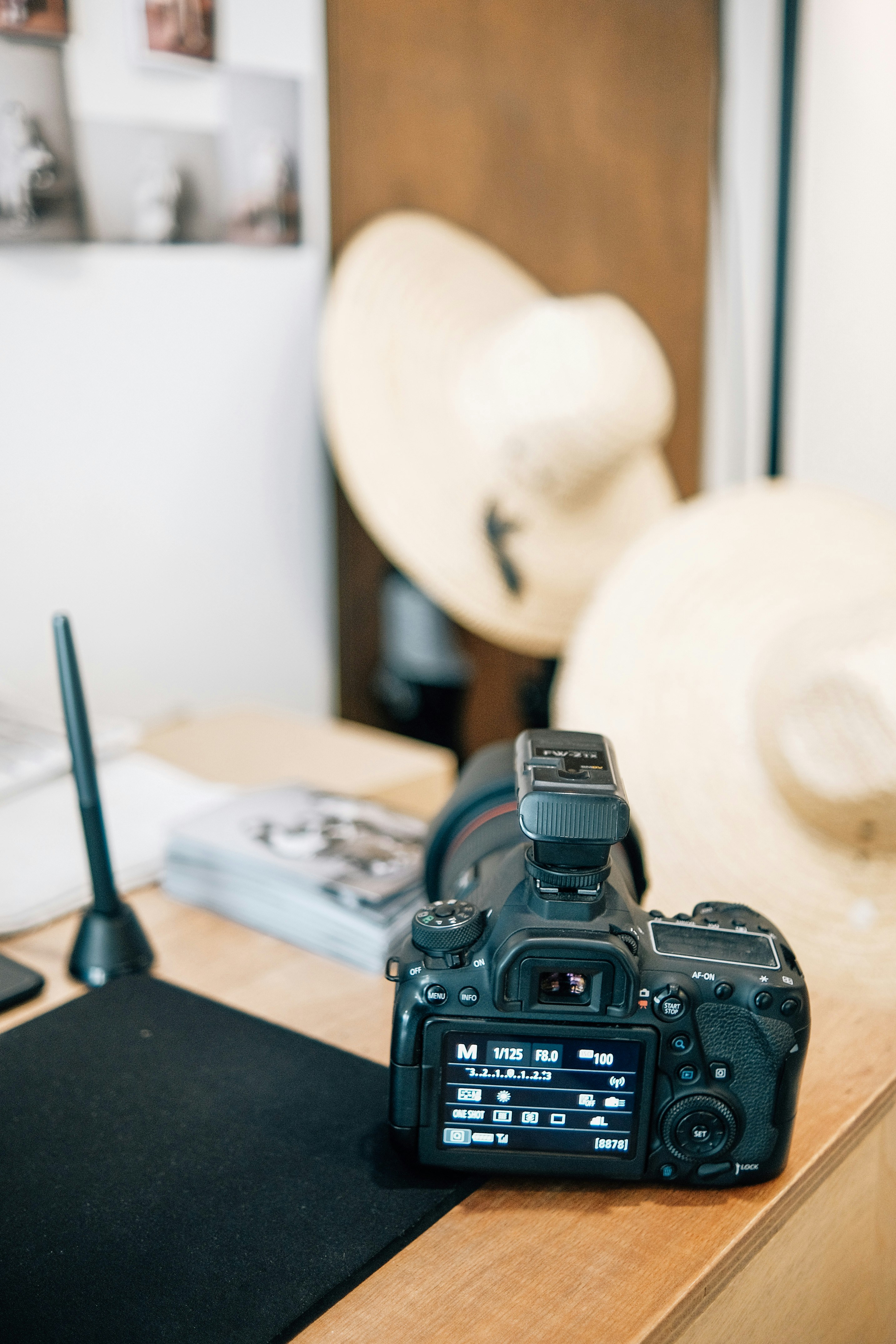 Ein Stofftier am Telefon