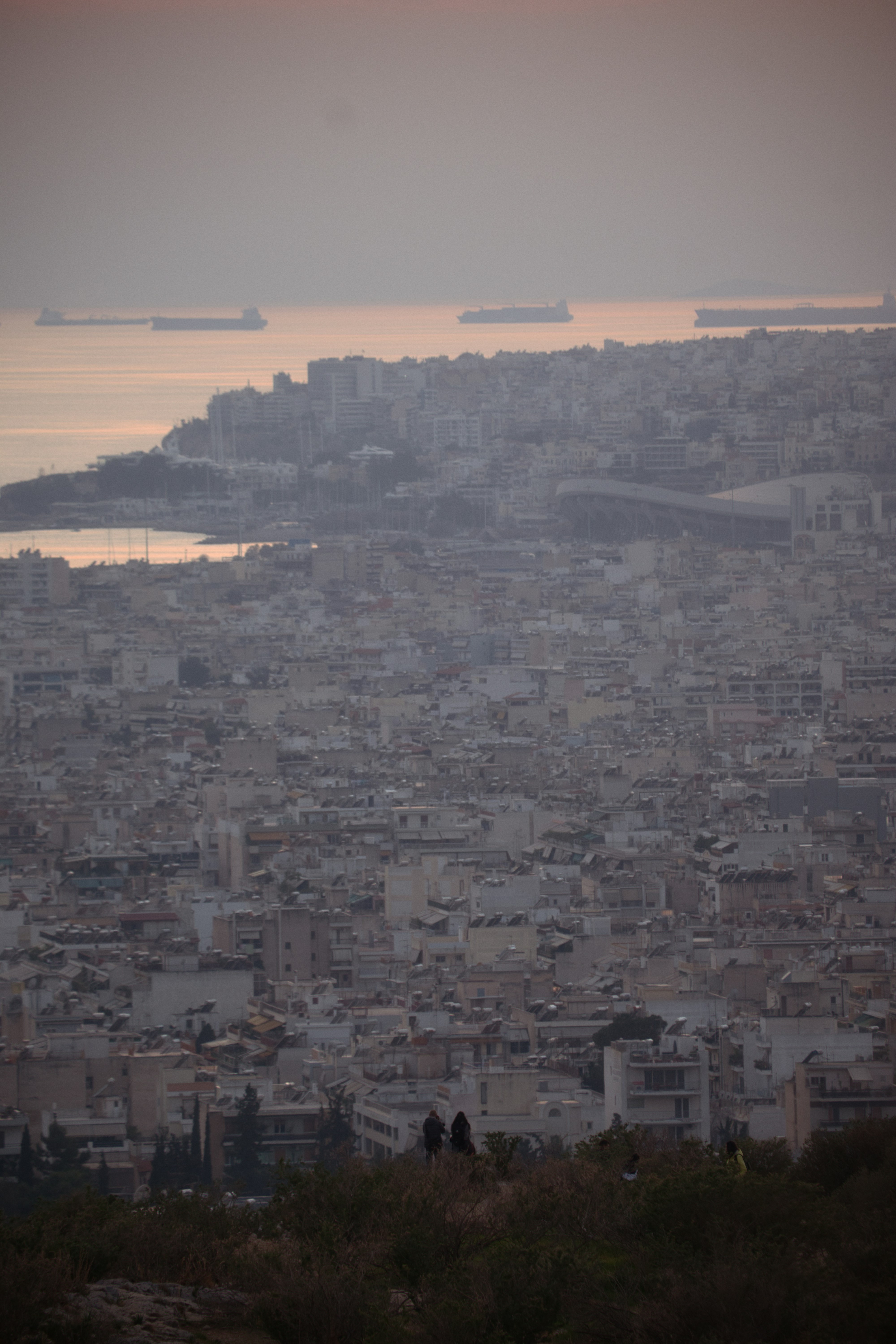 a city with many buildings