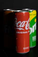 a group of cans
