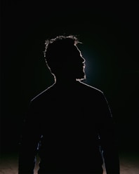 a person wearing a mask