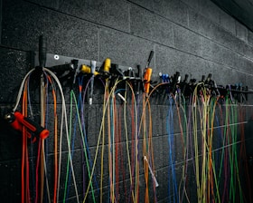 a group of wires