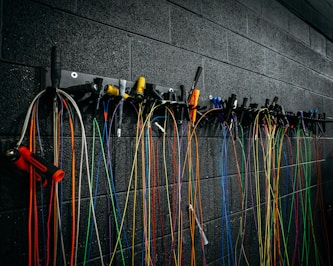a group of wires