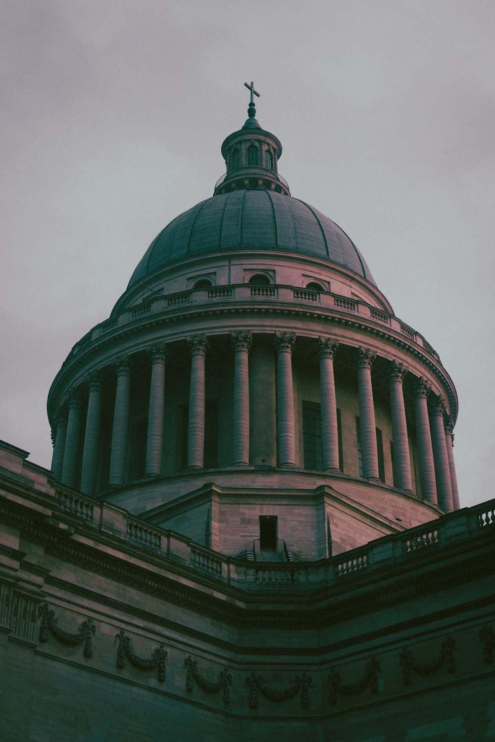 a large building with a domed roof