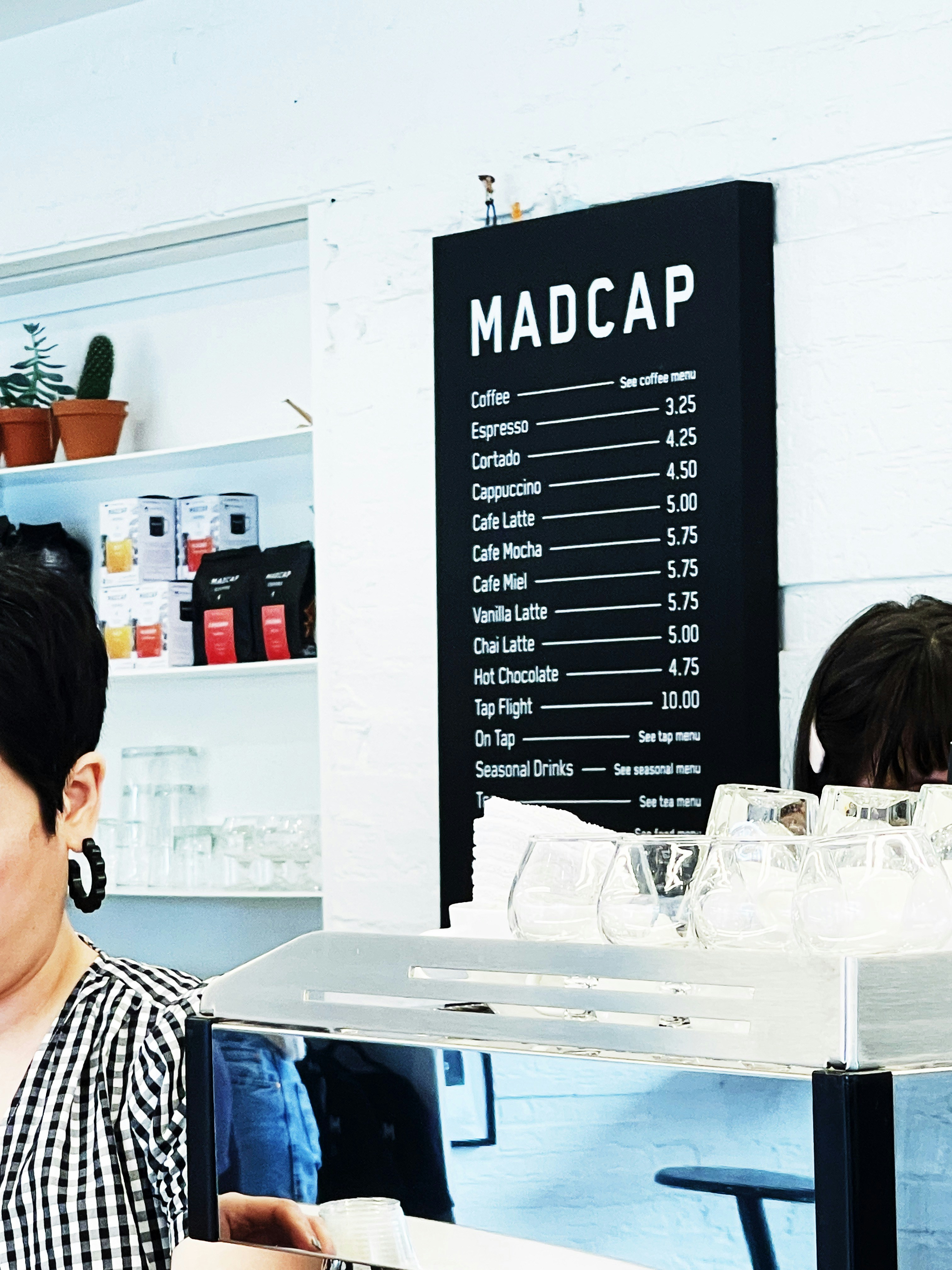 a person sitting at a table