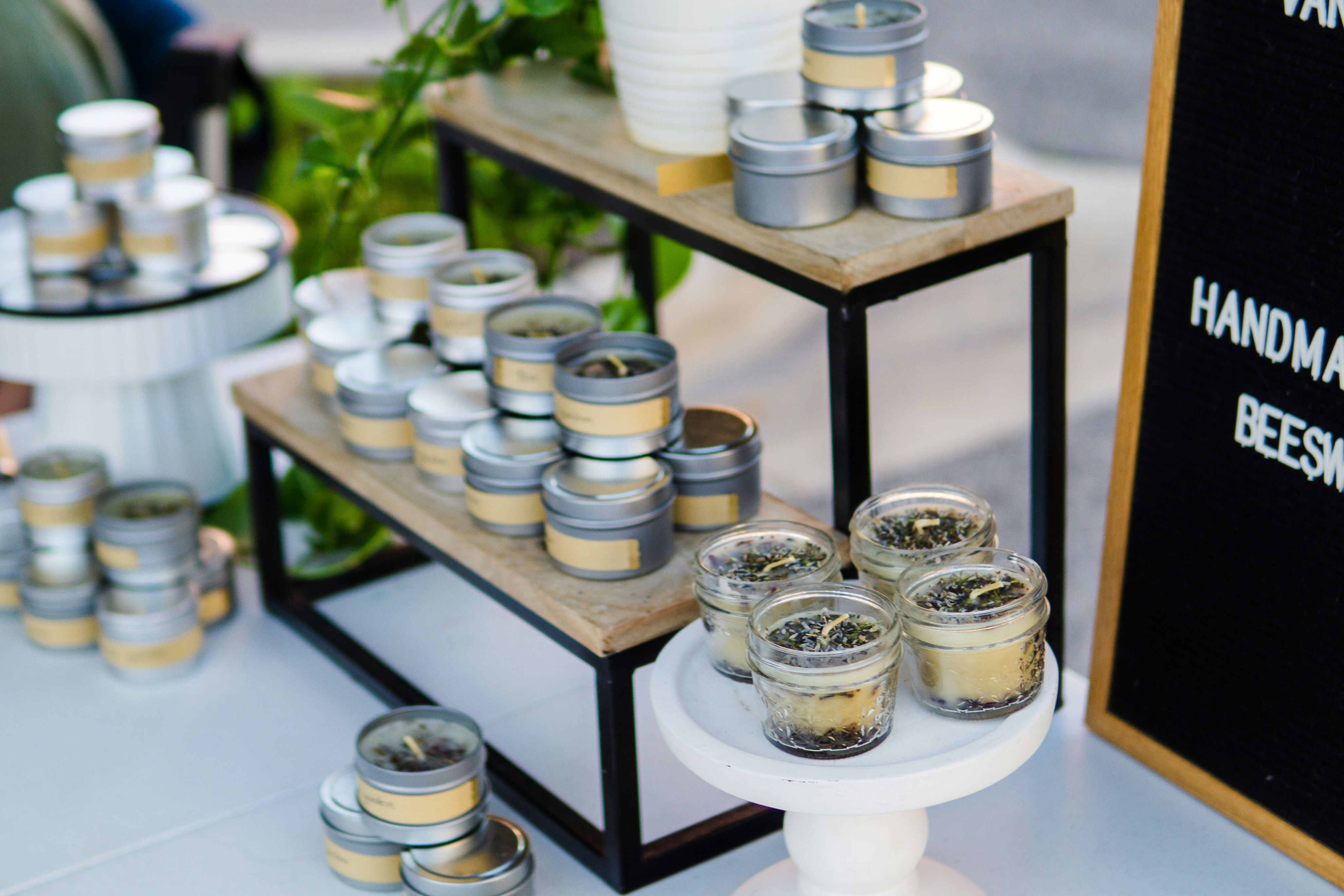 Spice jars collection