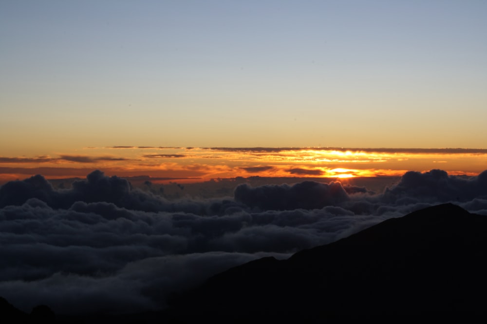 clouds and the sun