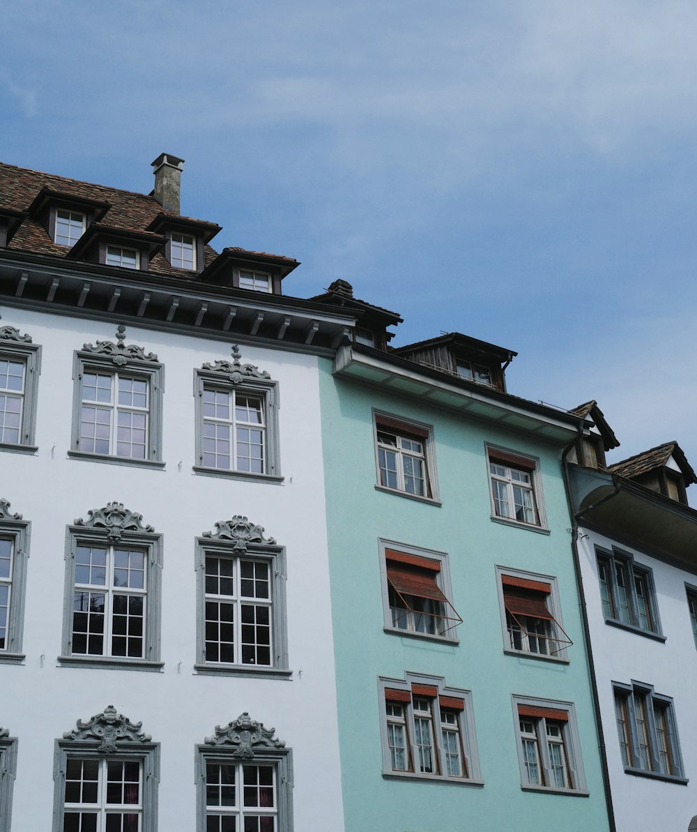 a row of buildings