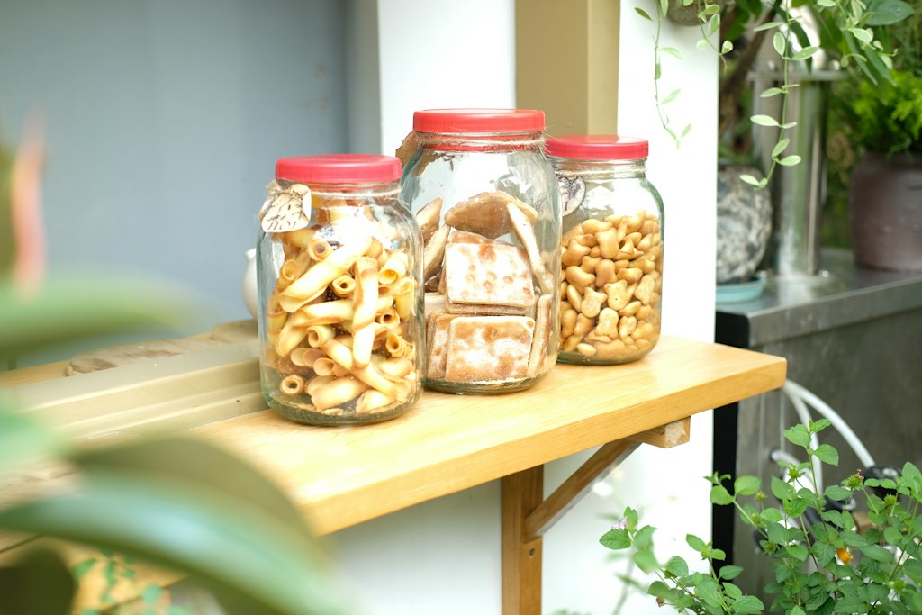 Glass Pantry Jar Set