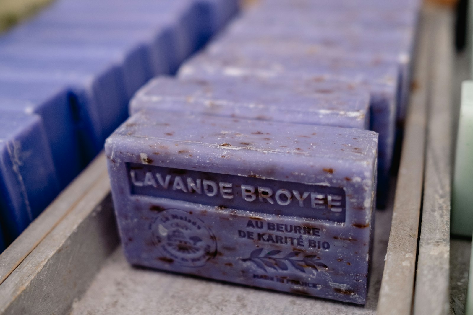 ラベンダーと手作り石鹸