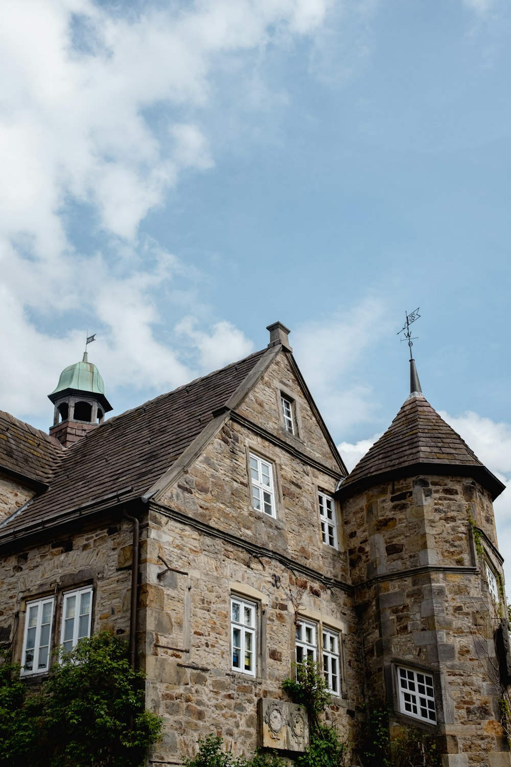 a building with a tower