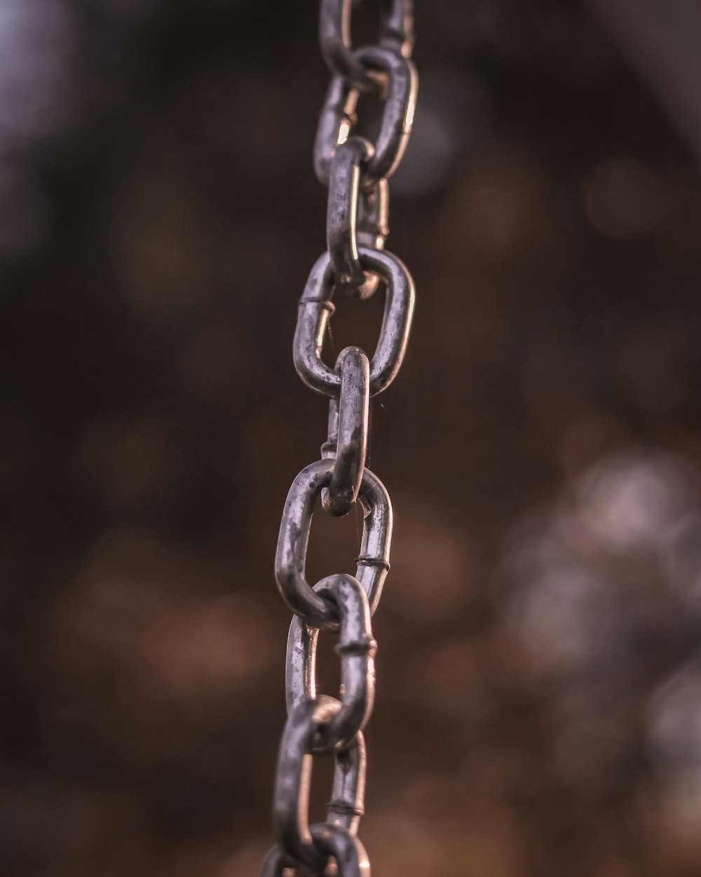 a close-up of a chain