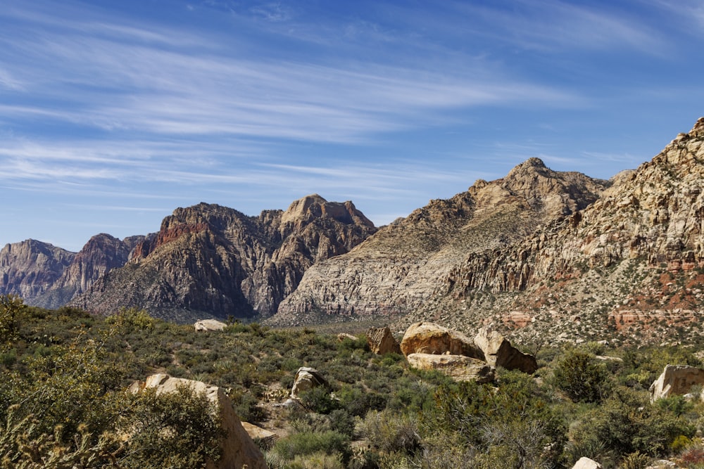 a rocky mountain range