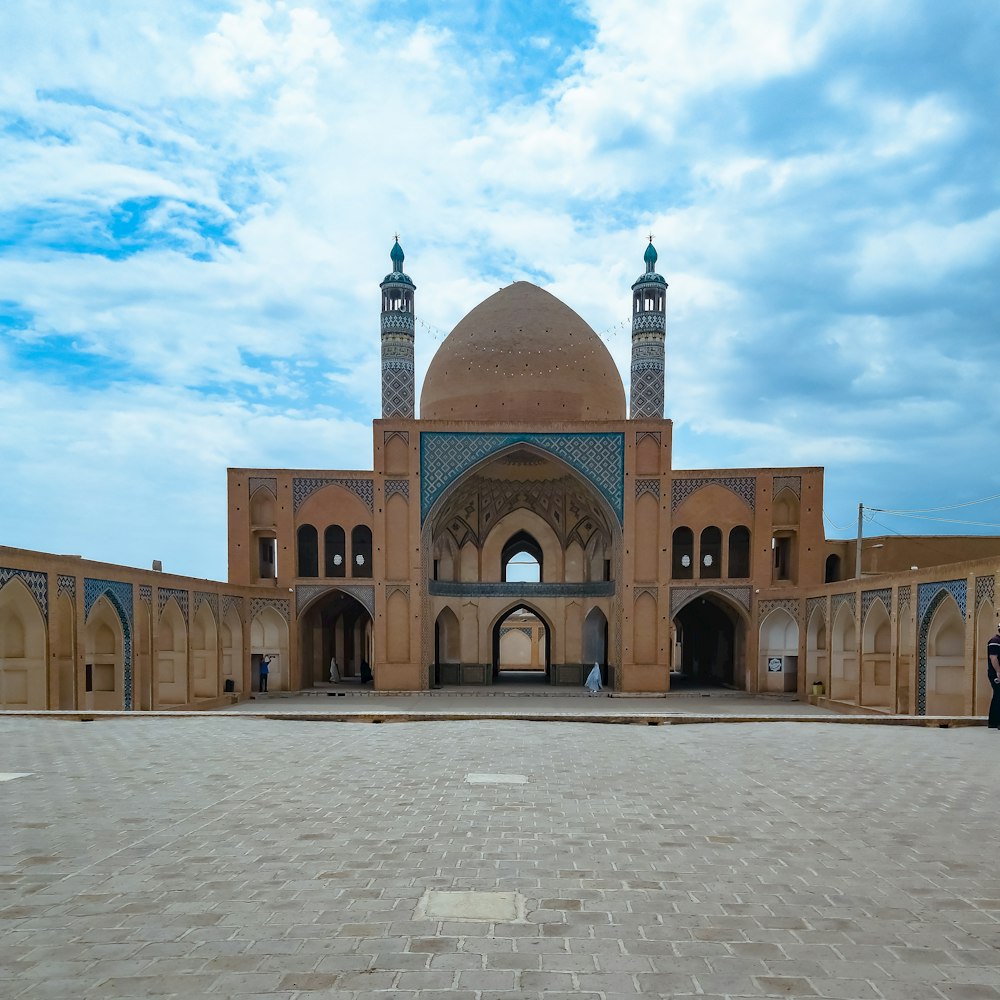 a large building with a domed roof