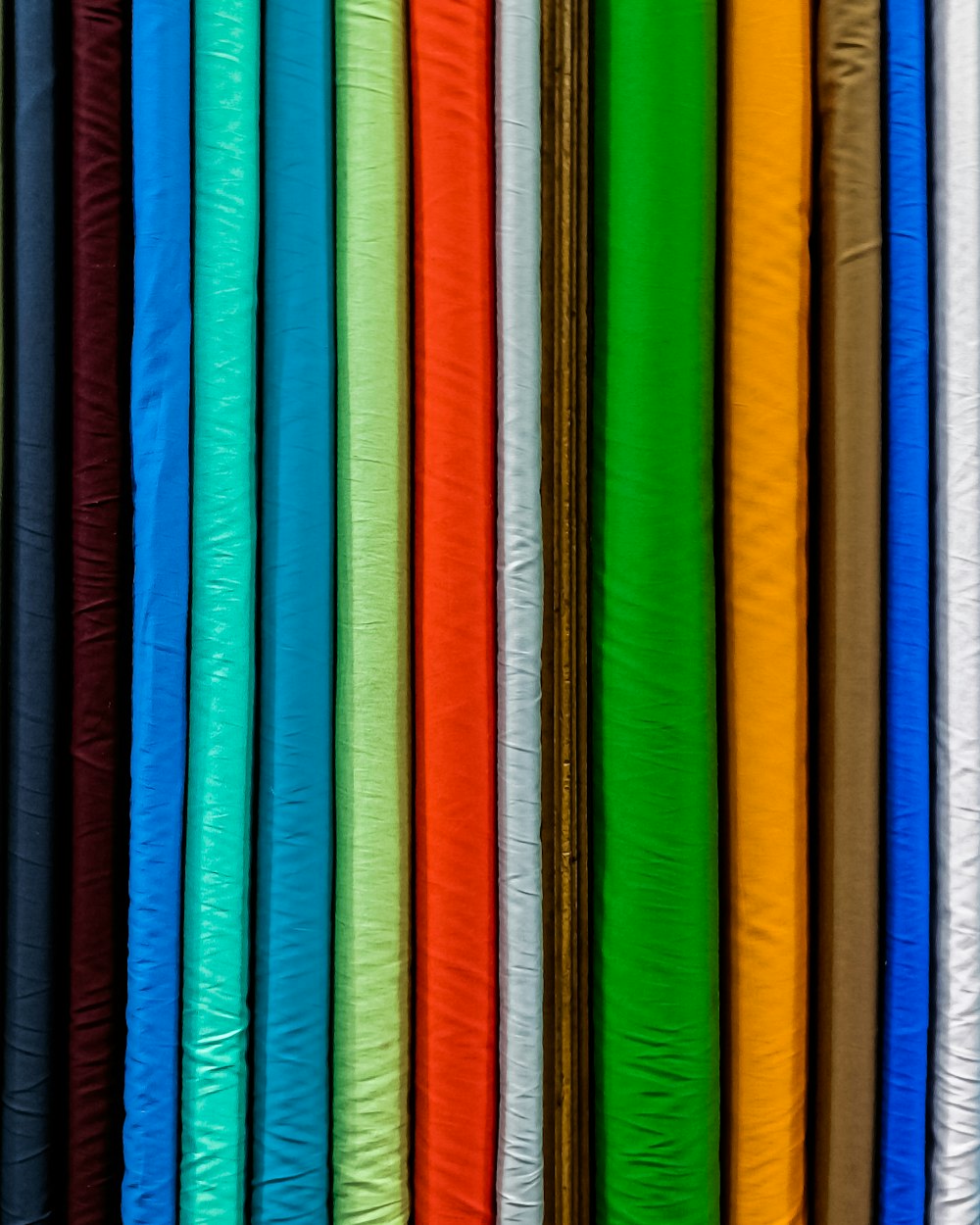 a close up of a group of colorful ties