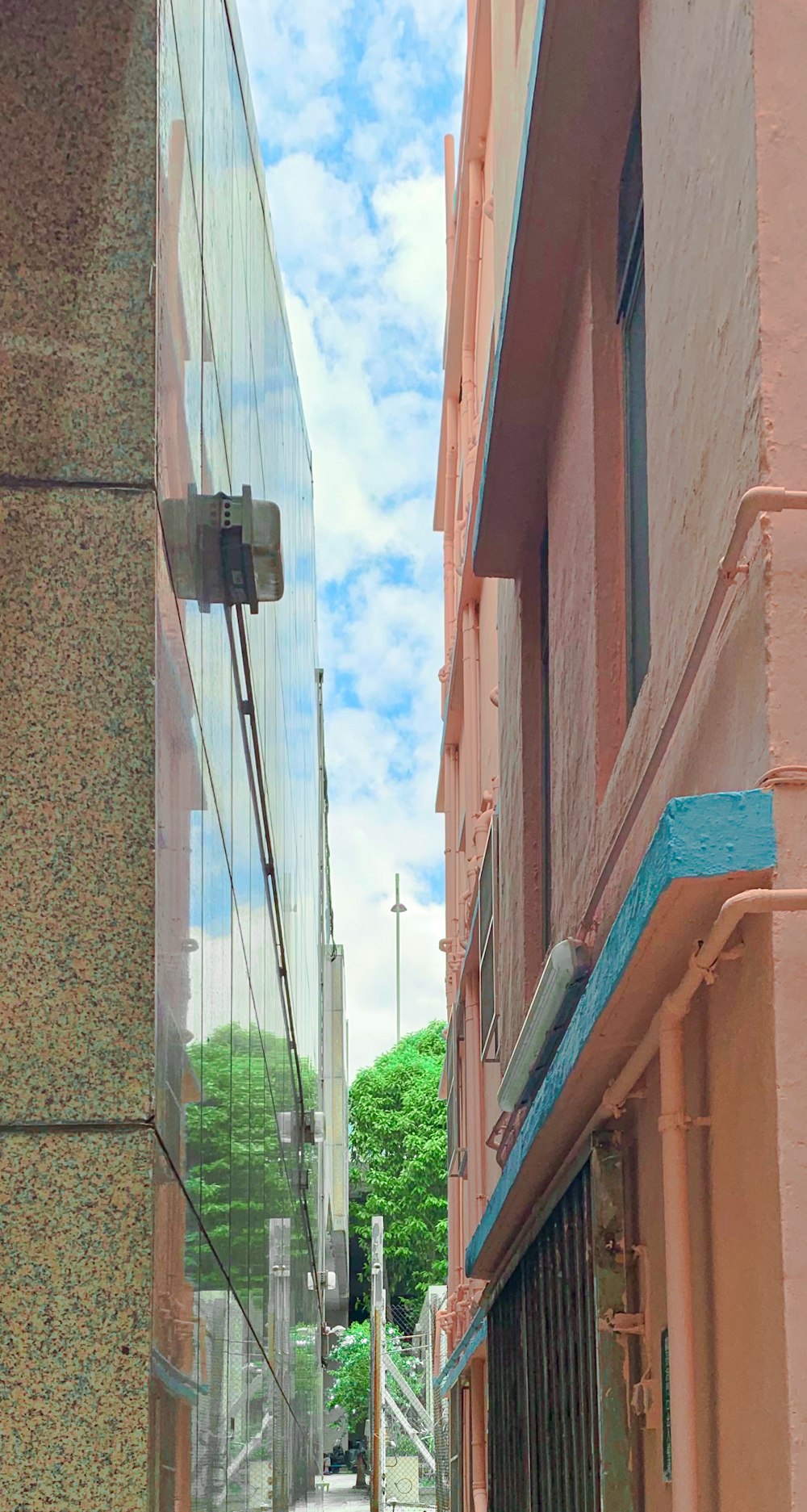 a street with buildings on both sides