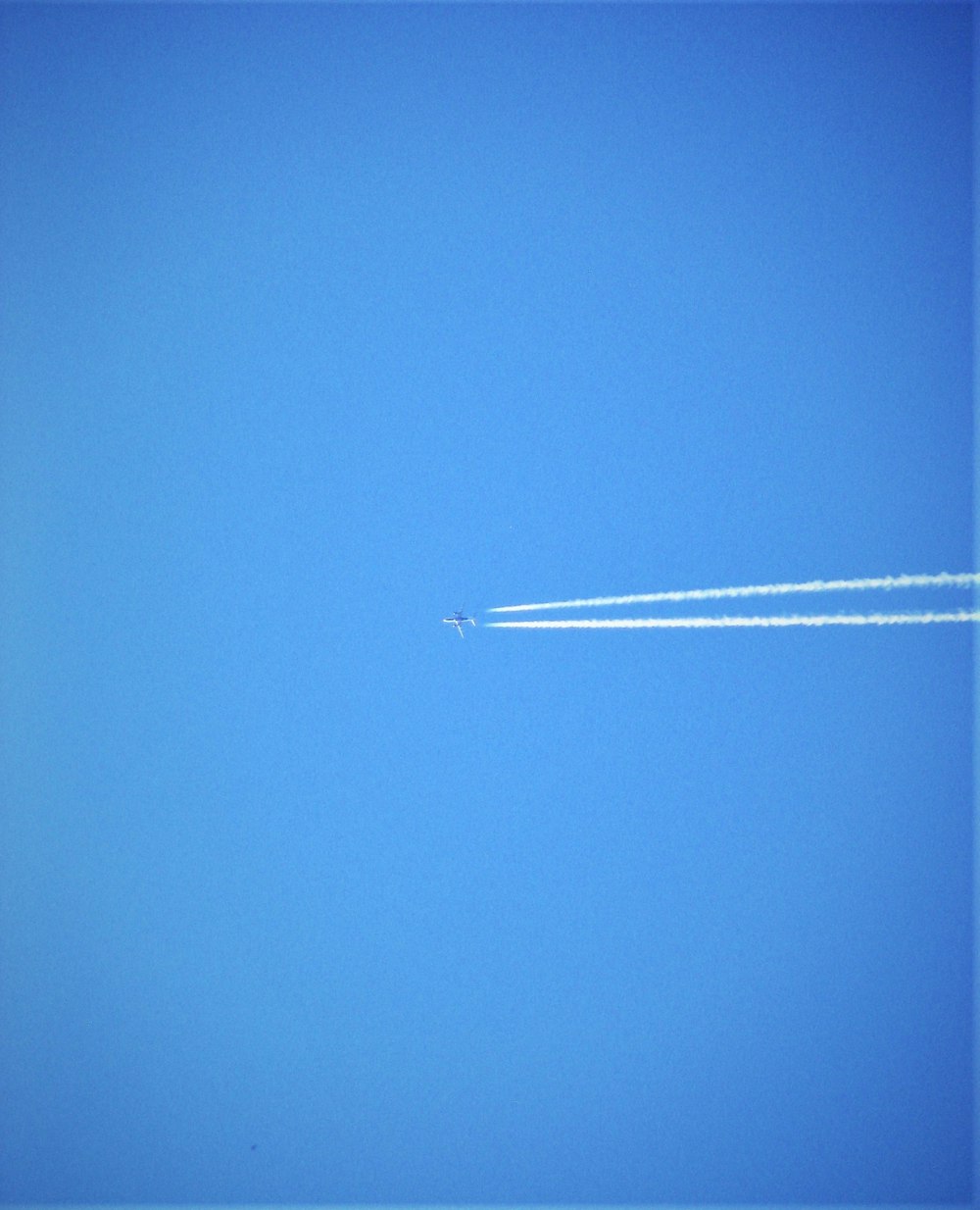 a jet flying in the sky