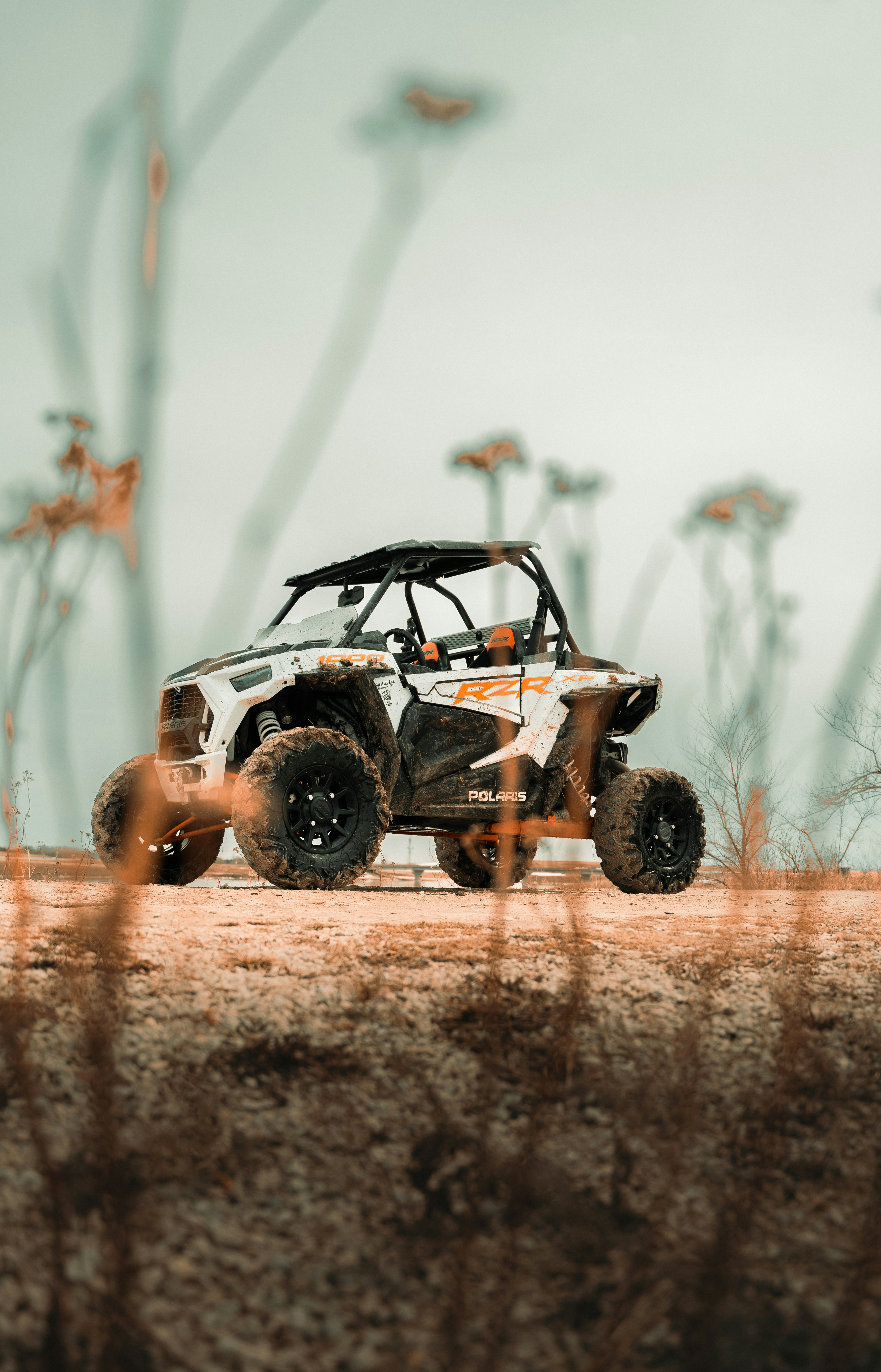 This is a picture of the Polaris RZR, an adjacent model to the Polaris Ranger.