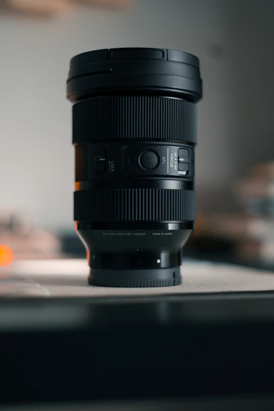 Objectif photo