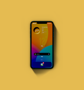 a cell phone on a wall