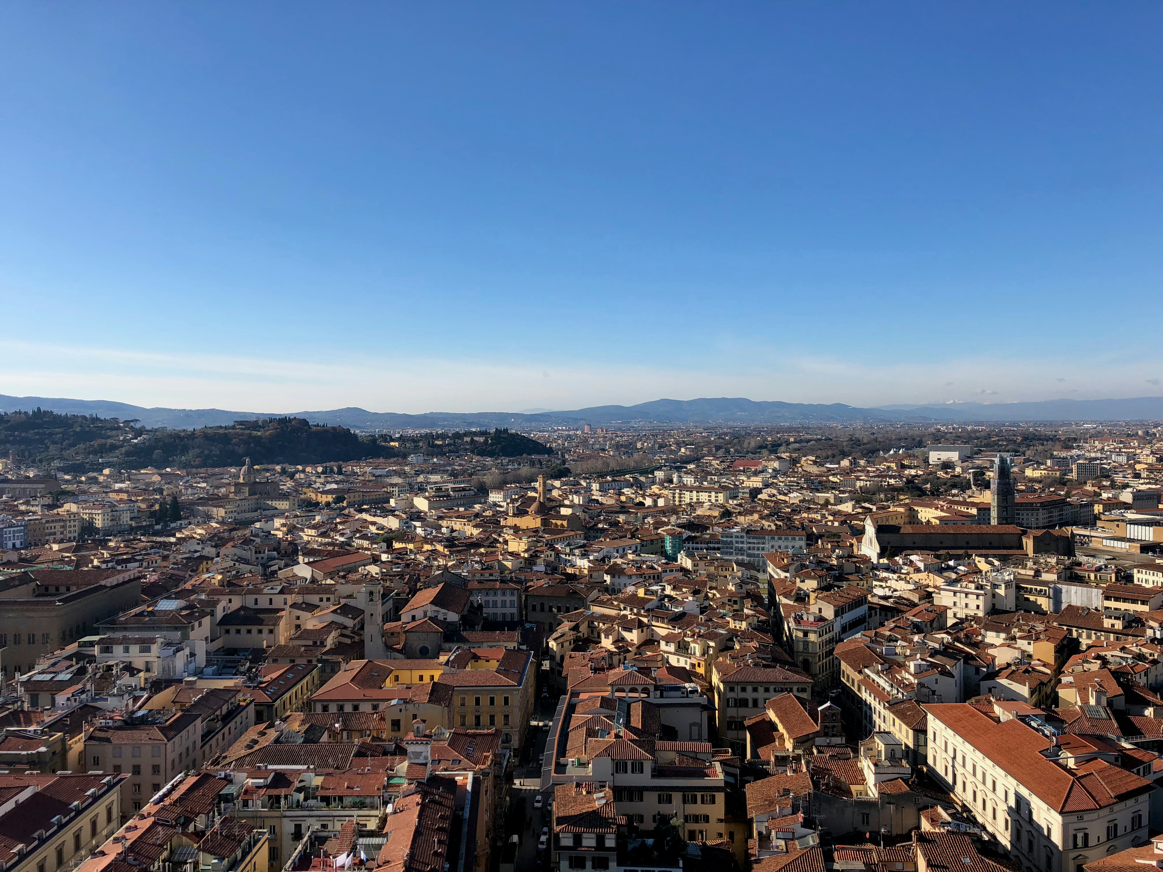 A city with many buildings