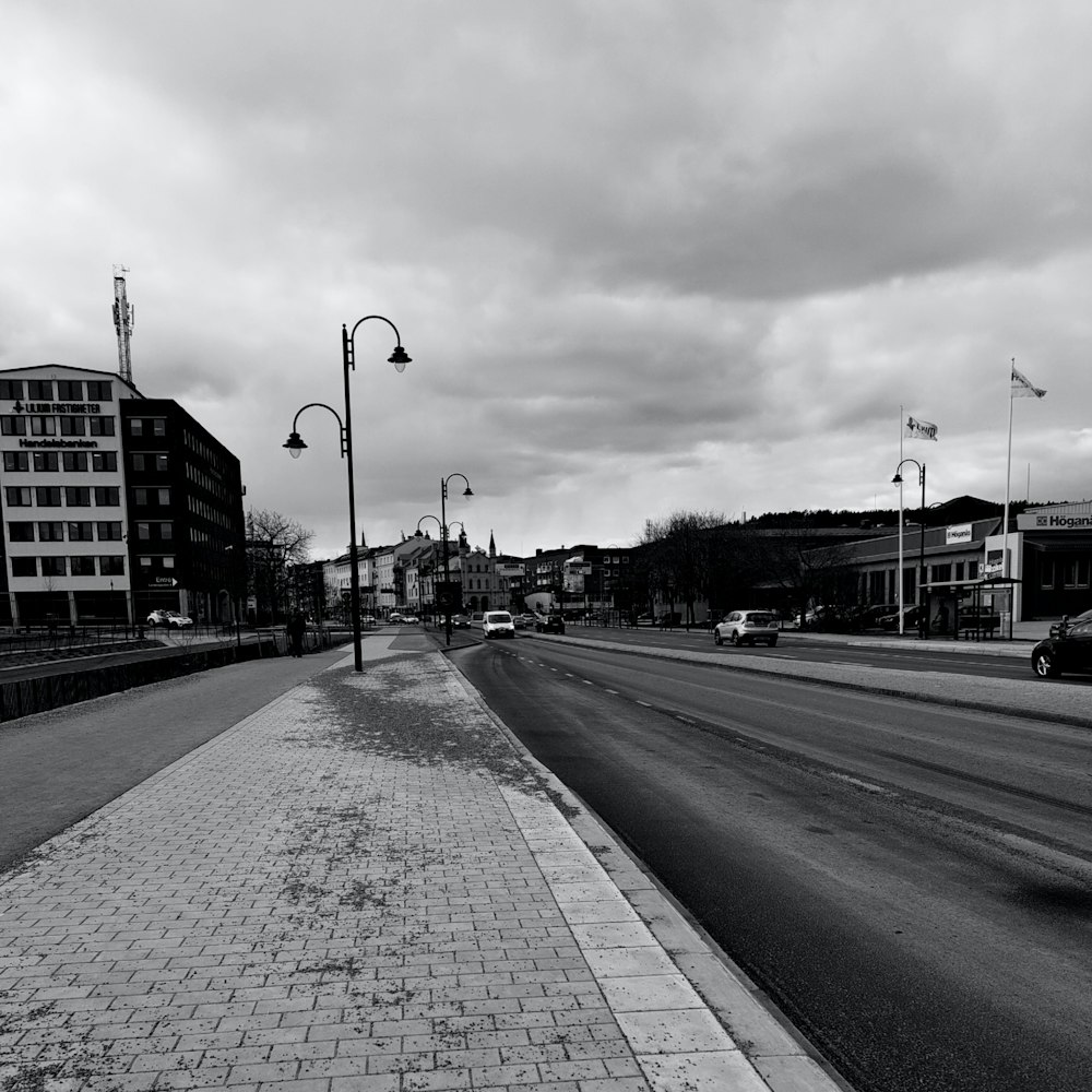 a road with cars on it