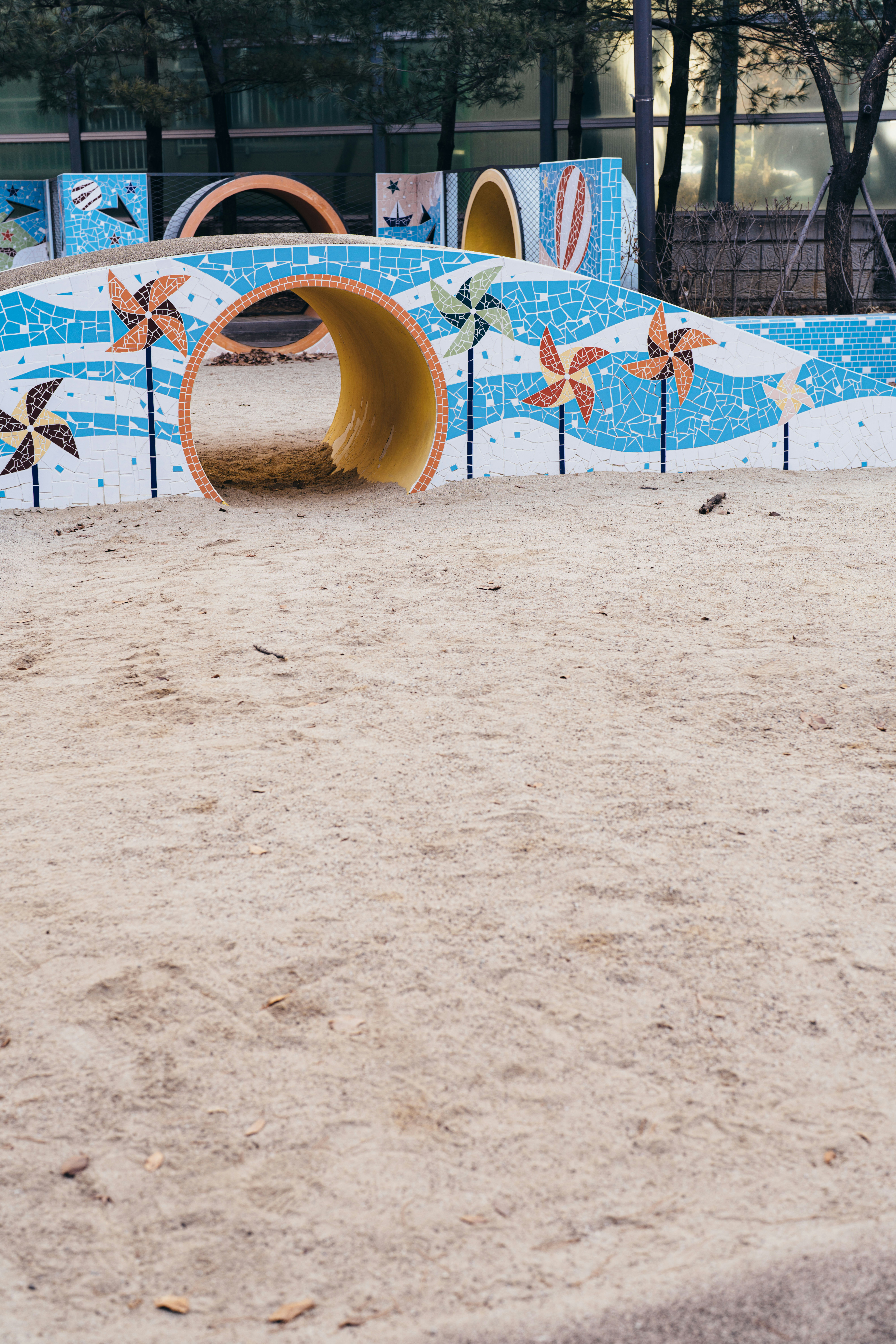 a wall with a sign on it