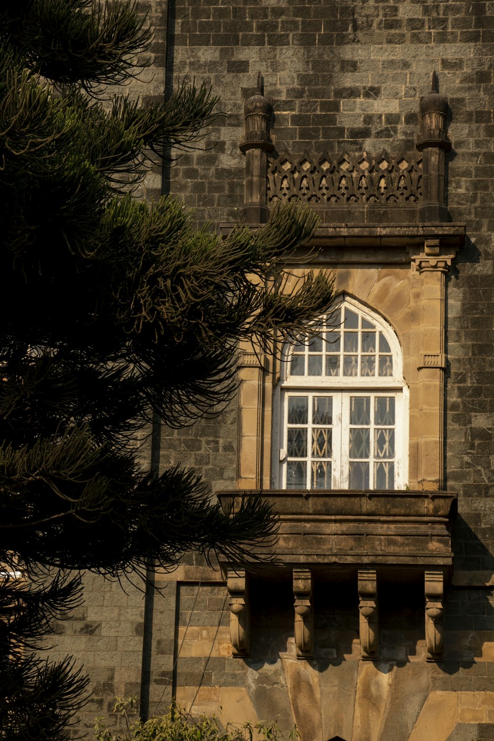 a building with a balcony