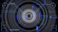 A futuristic graphic illustrating quantum encryption concepts.