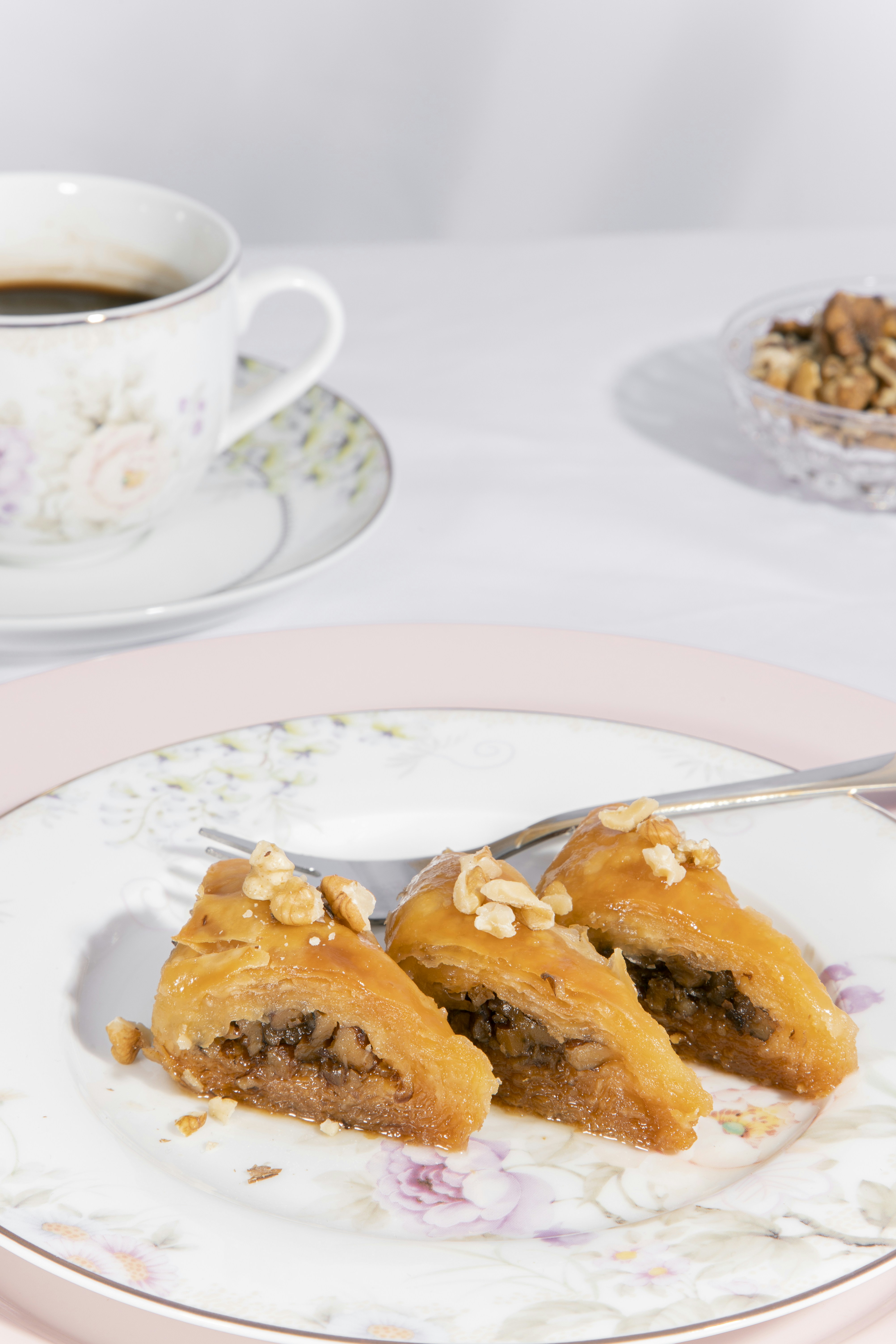 ein Teller mit Essen