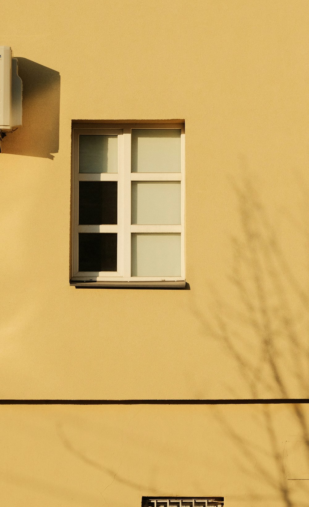 a window on a wall