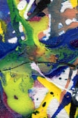 A vibrant painting showcasing an abstract concept.