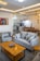 A stylish living room designed by Bitten moveis planejados.