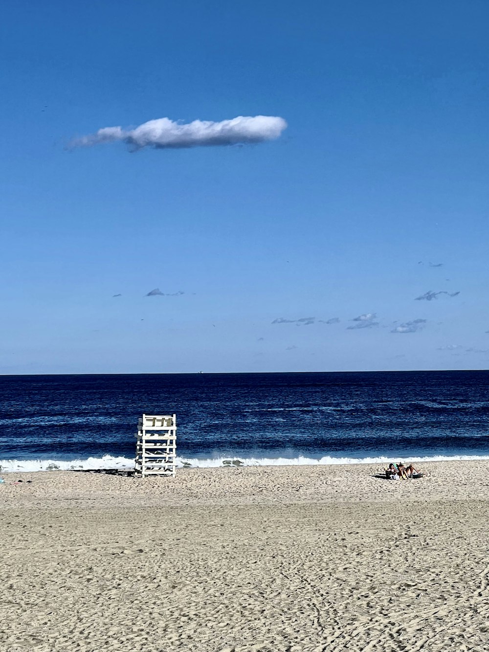 a chair on a beach