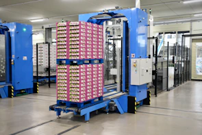 a large stack of boxes