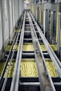 a factory with many machines