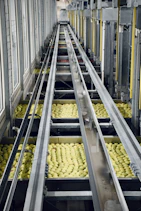 a factory with many machines