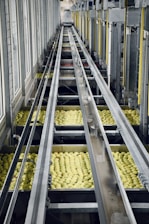 a factory with many machines