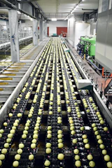 a large factory with many machines