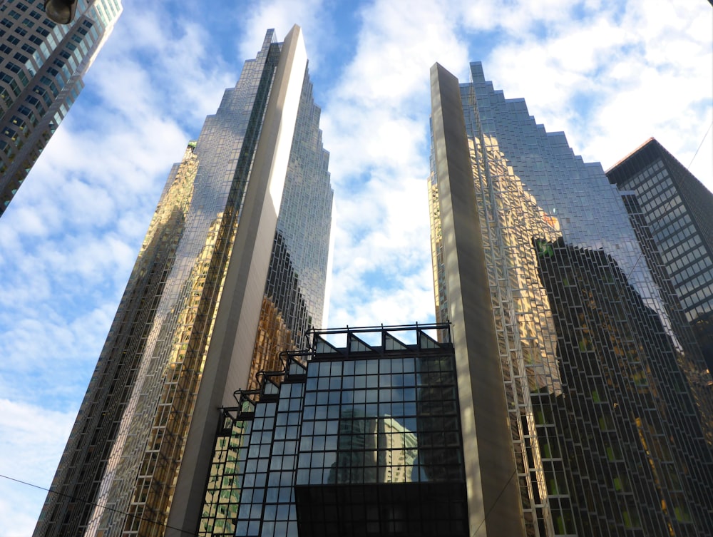 a group of skyscrapers