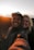 a man and woman taking a selfie