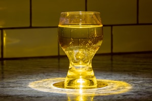 Elegant Copper Glass