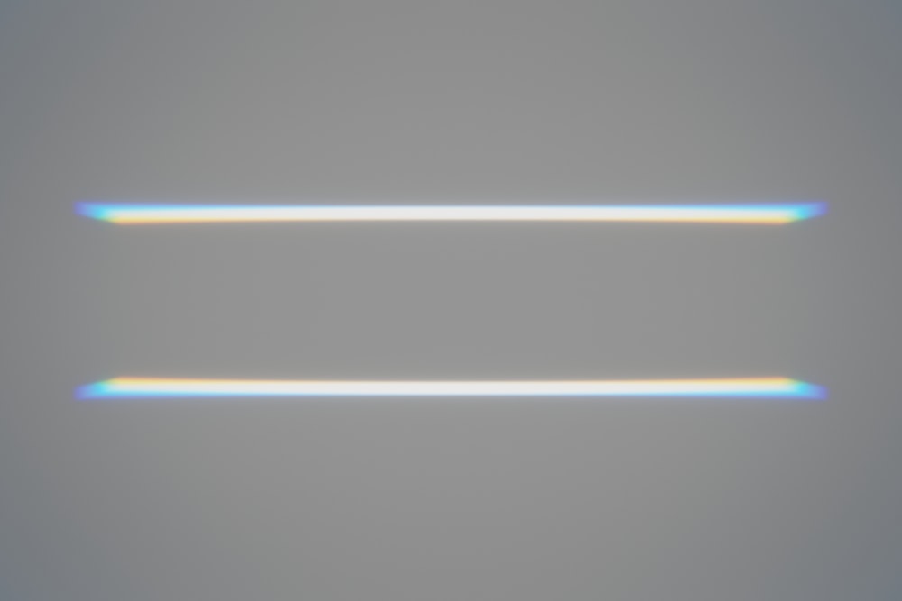 a blue line on a black background