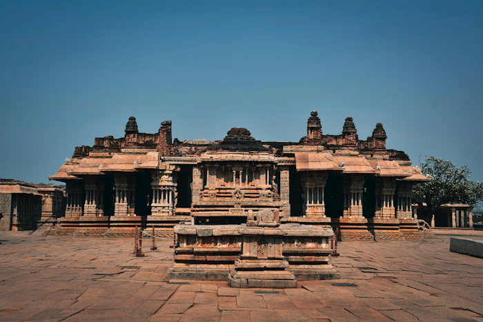 Hampi Vittala Temple Stone Chariot Karnataka
