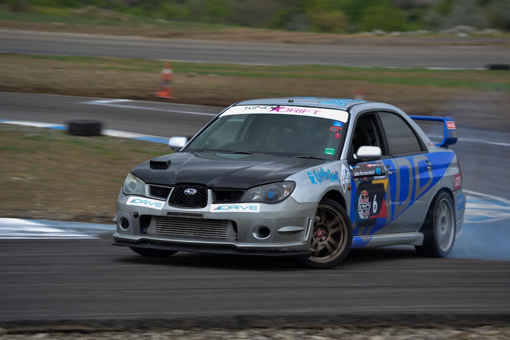 a race car on a track