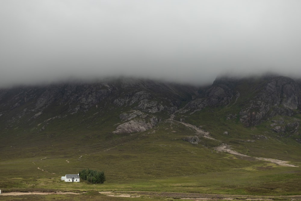 a house on a hill