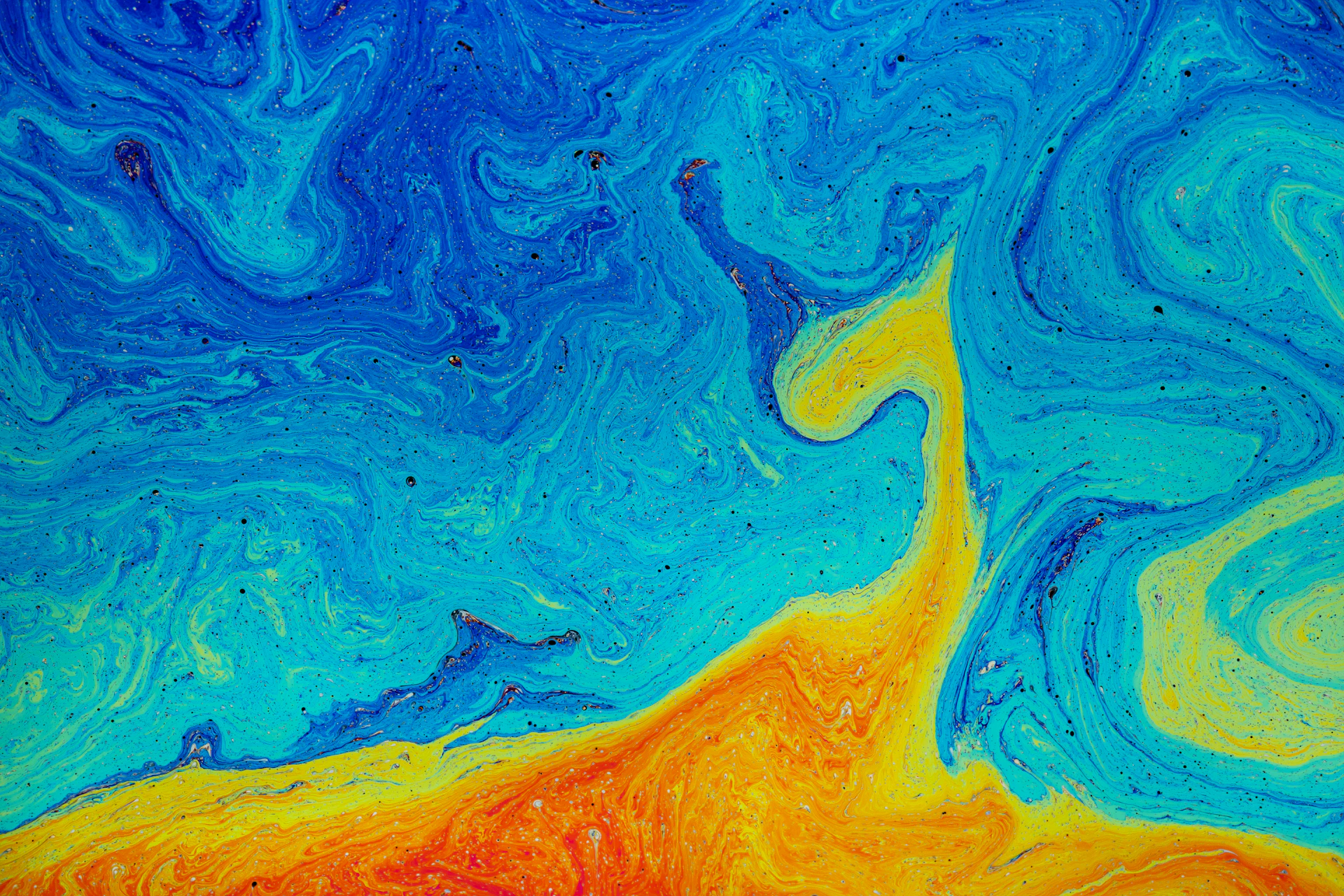 a close-up of a wave