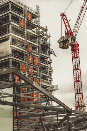 a building under construction
