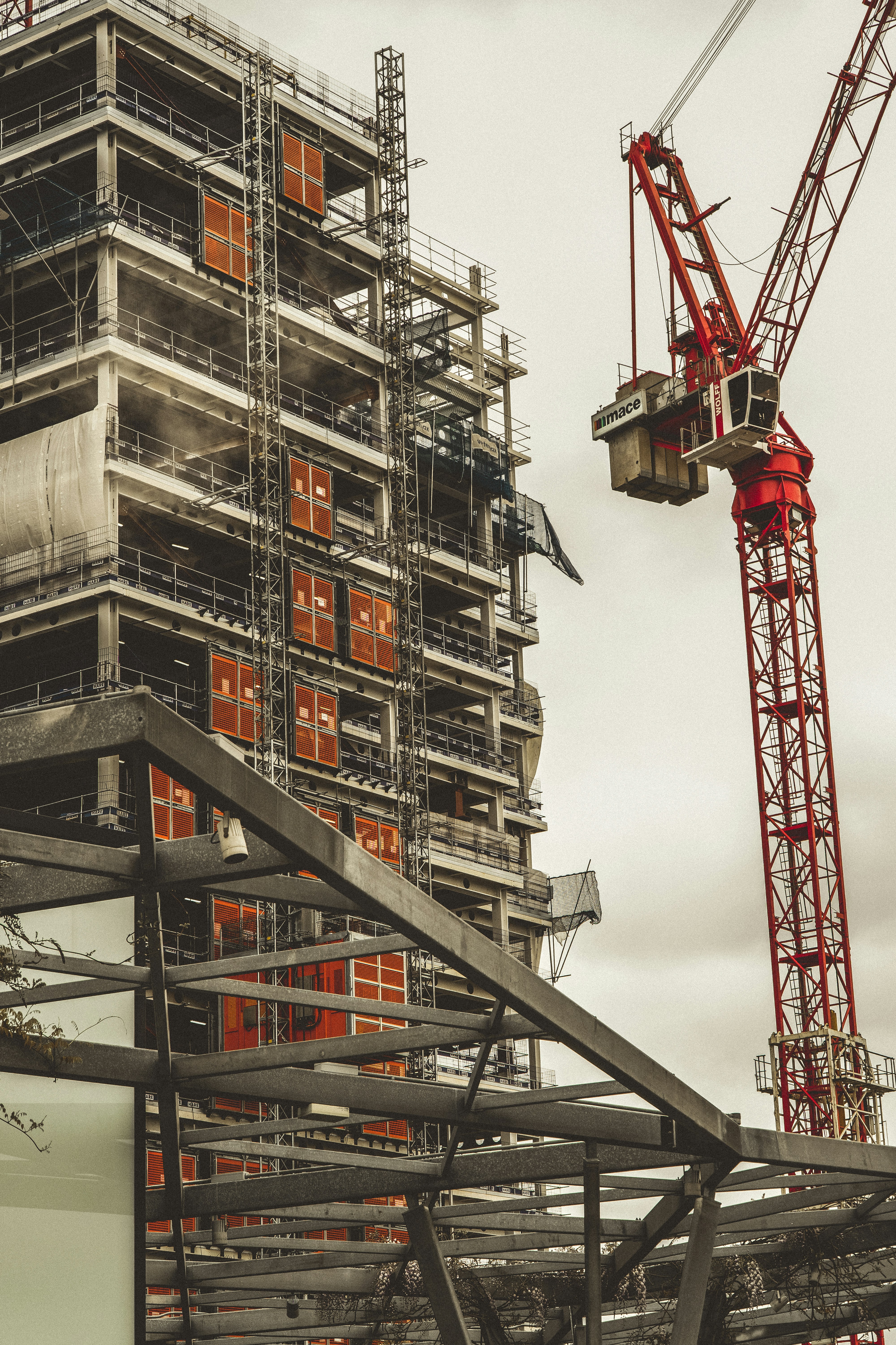 a building under construction