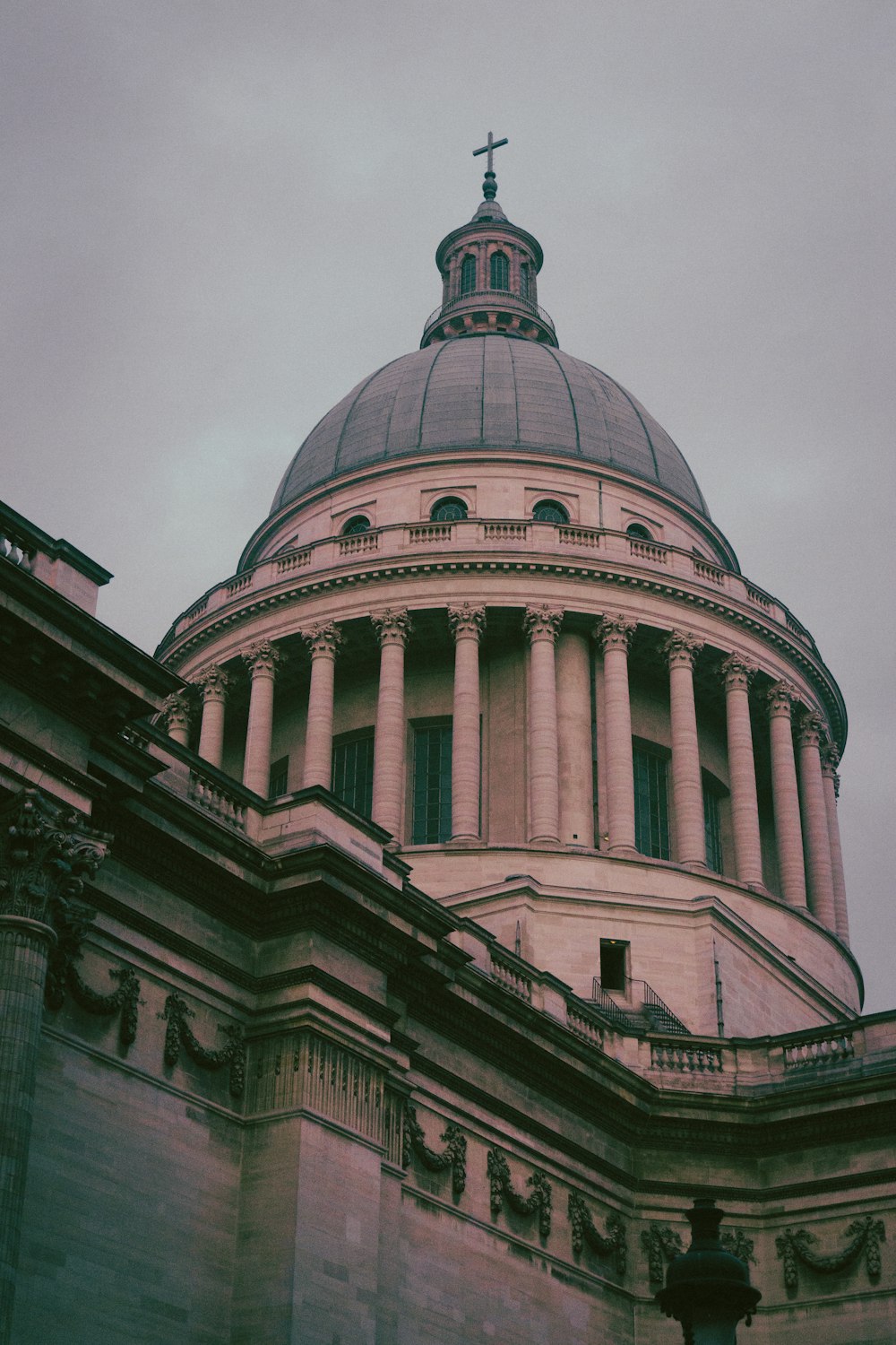 a large building with a domed roof